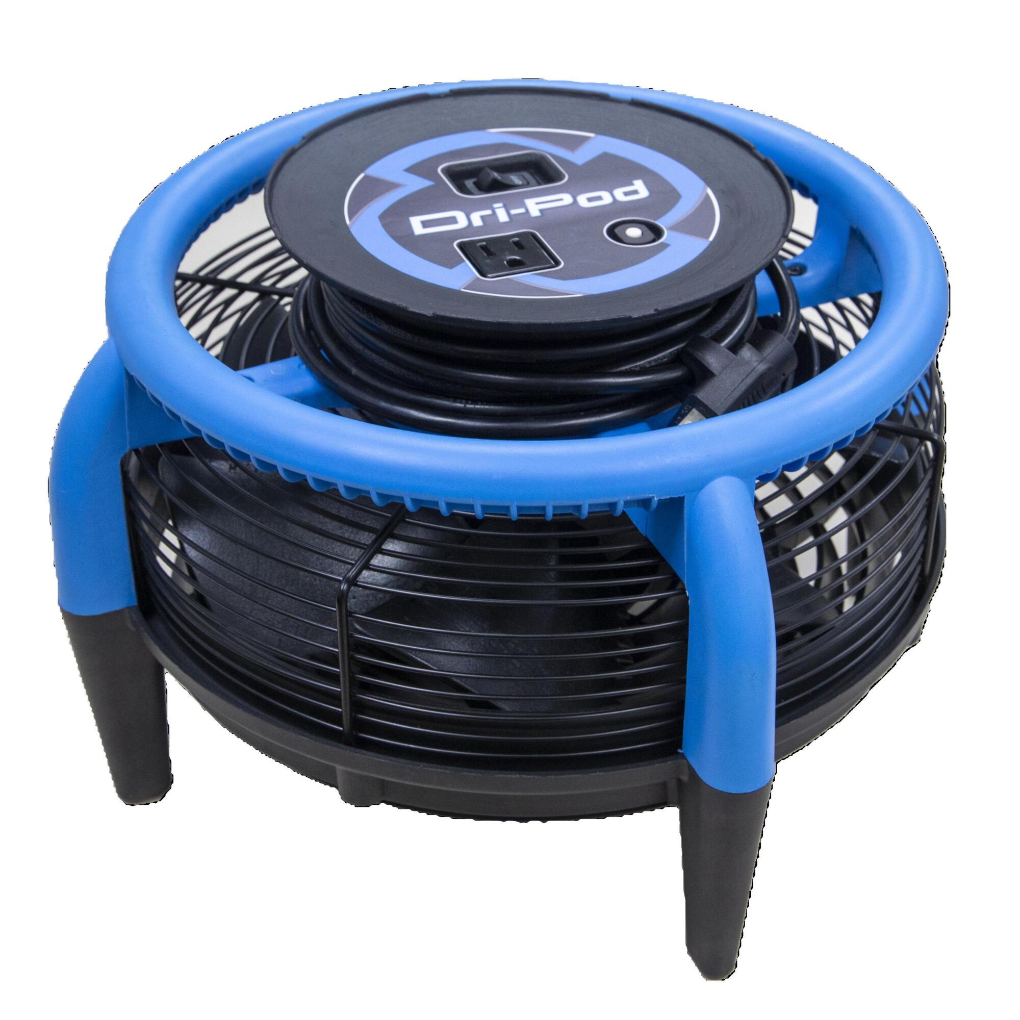 DriEaz, Dri-Pod Floor Dryer, Air Delivery 750 cfm, Model# 121657